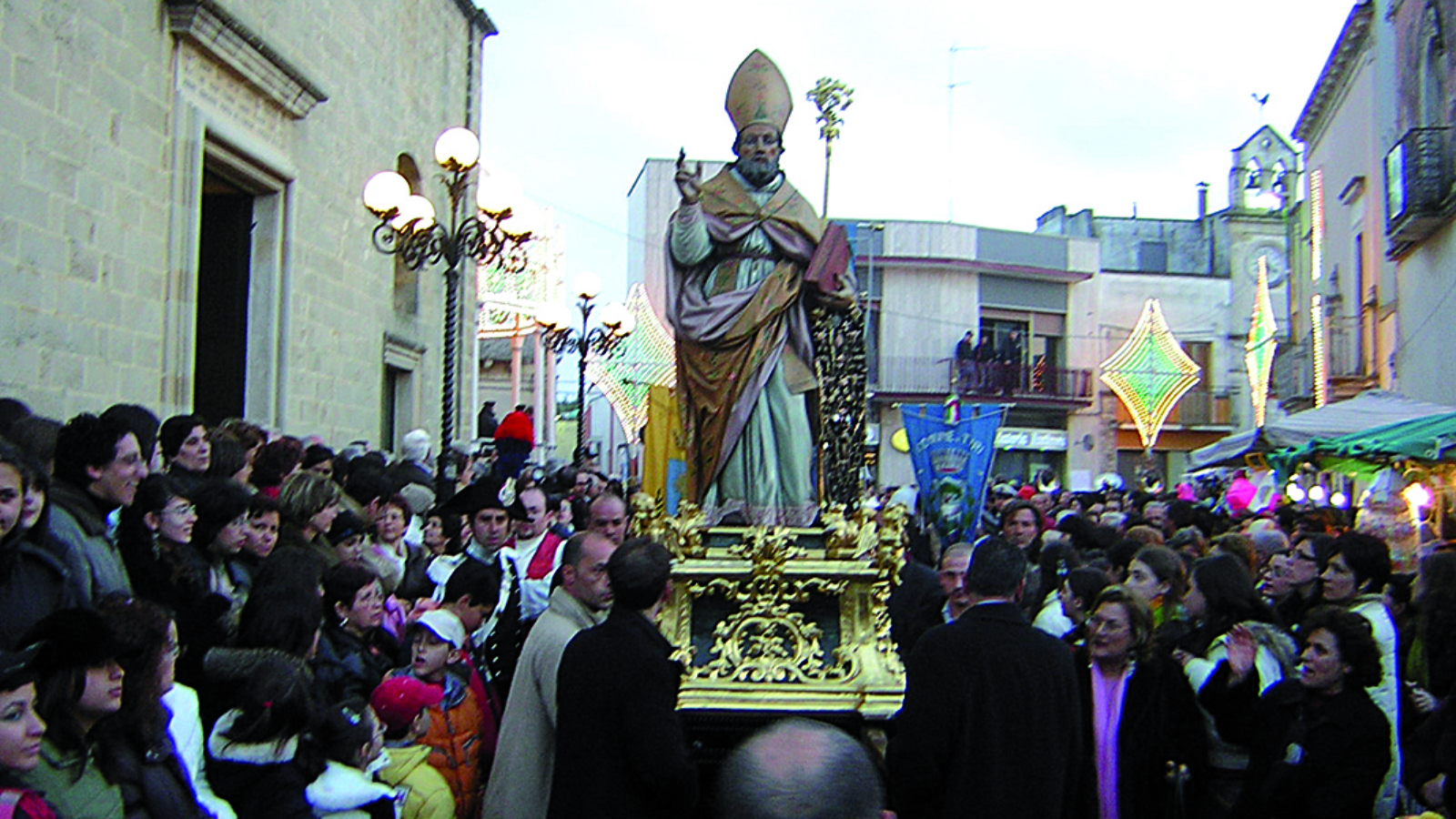 Processione di Sant'Oronzo a Botrugno il 20 febbraio (foto Fabio Zita)