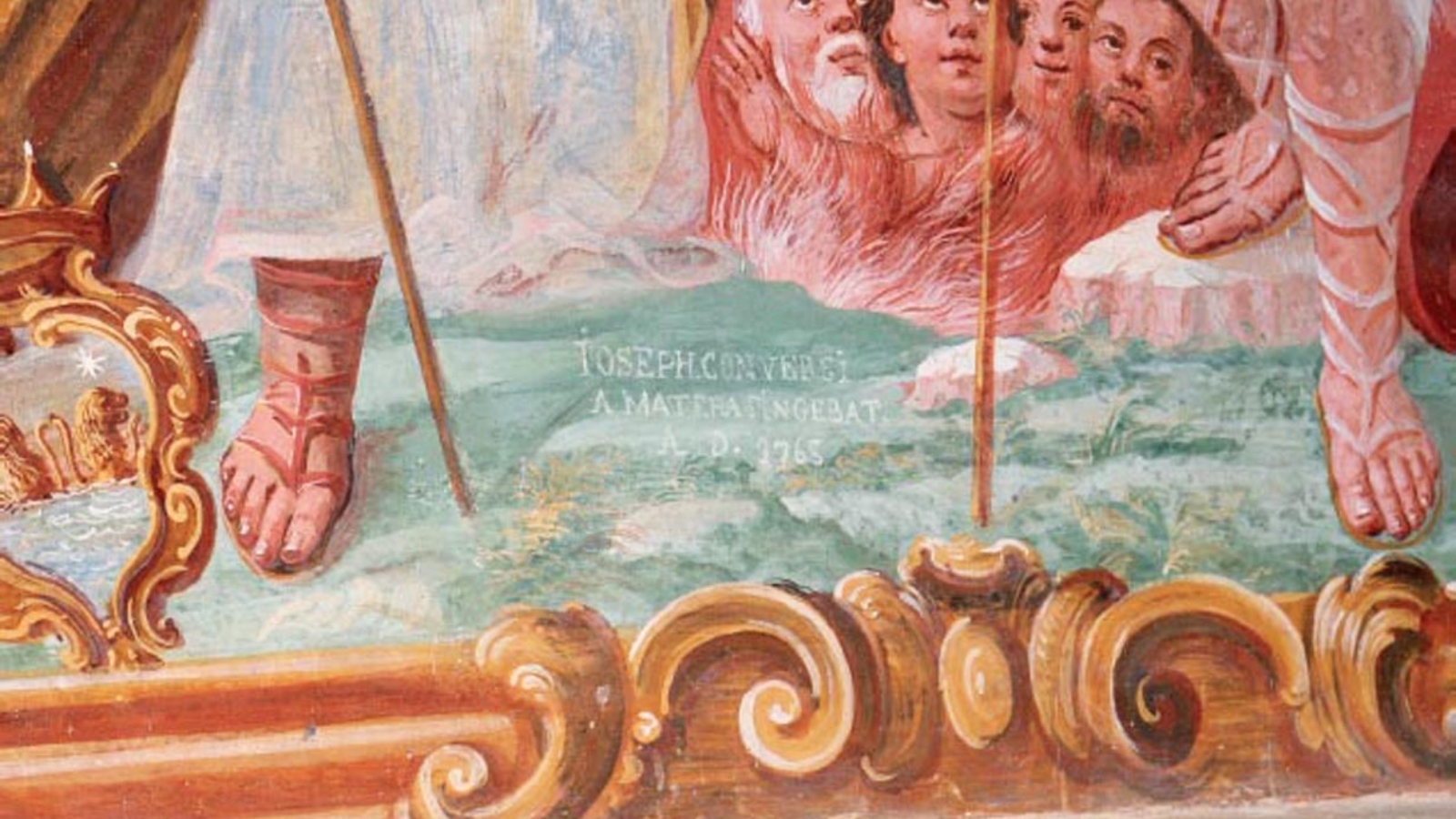 Giuseppe Conversi firma 1765